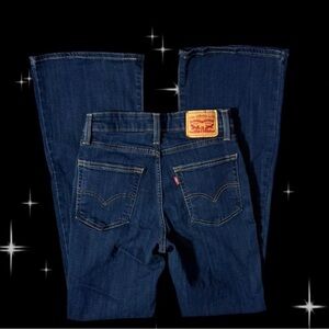 Levi's Indigo Flare Jeans